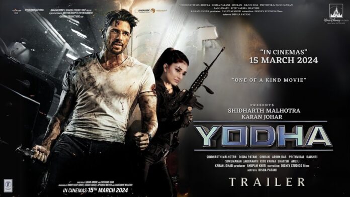 Yodha Film Trailer Out